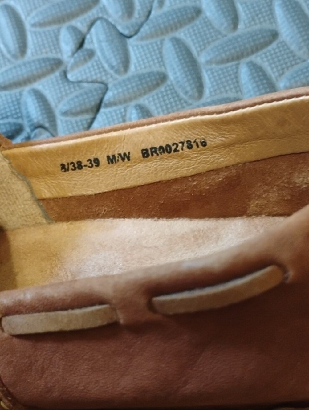 Born Women's Slip-On Leather Loafers in Cognac Brown - Picture 3 of 7
